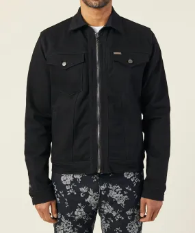 BULL DENIM ZIP-UP TRUCKER JACKET