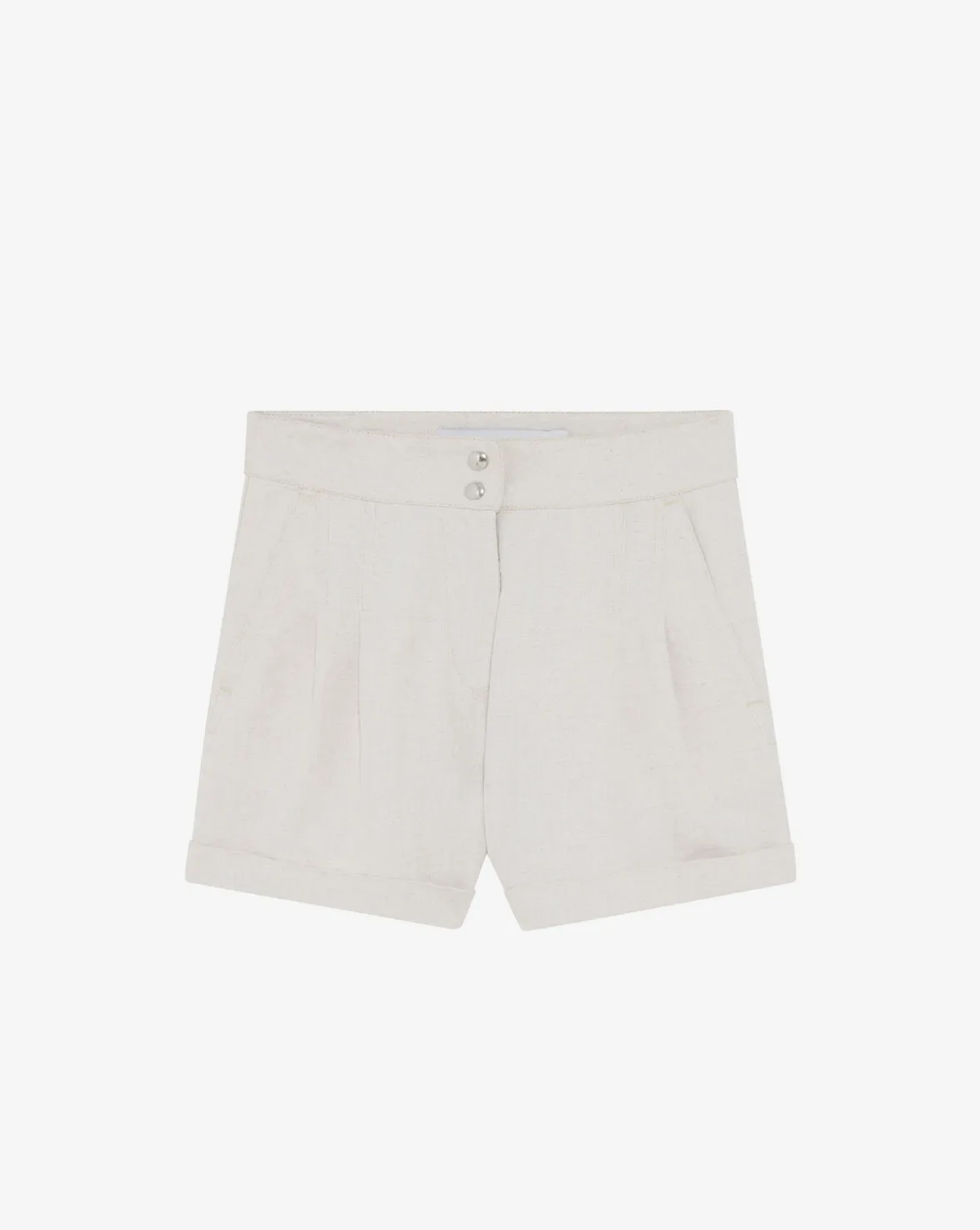 Canva High-Waisted Denim Shorts