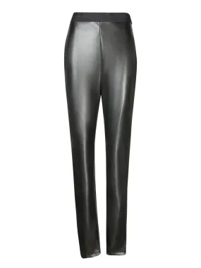 Faux Leather Black Leggings