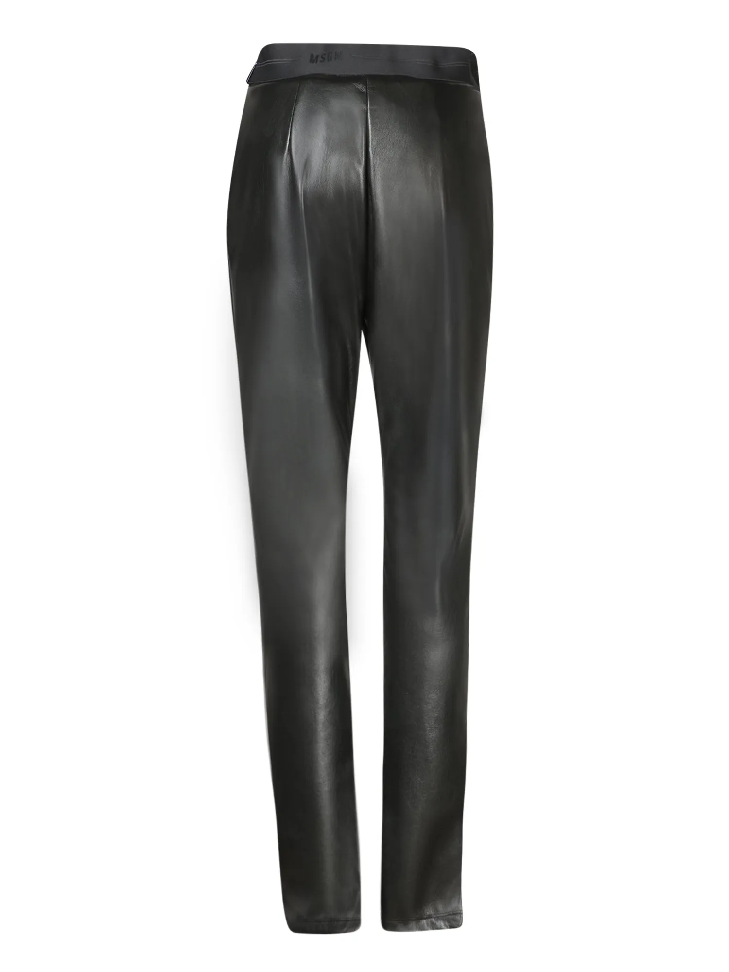 Faux Leather Black Leggings