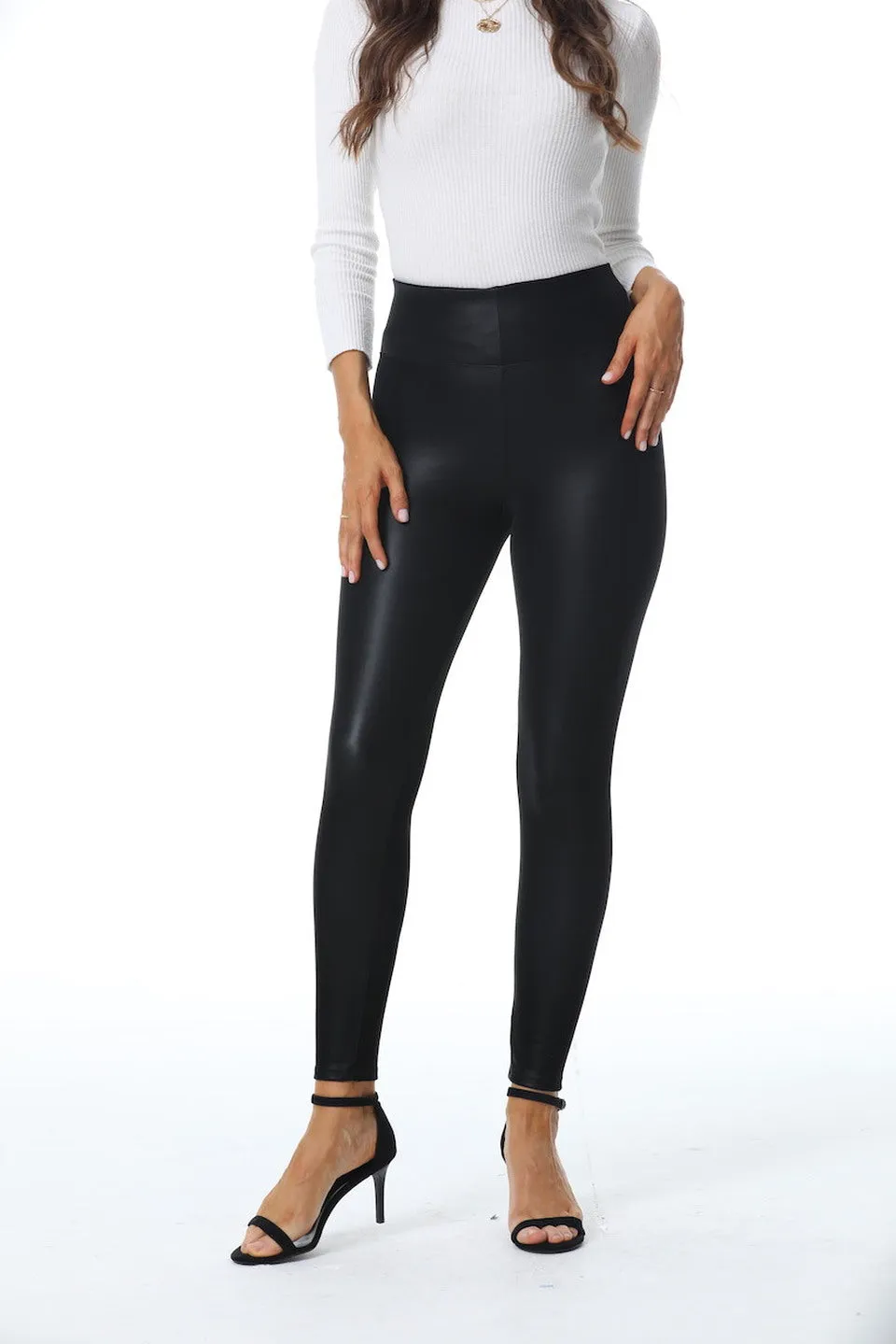 Faux Leather Leggings (Restocked!)