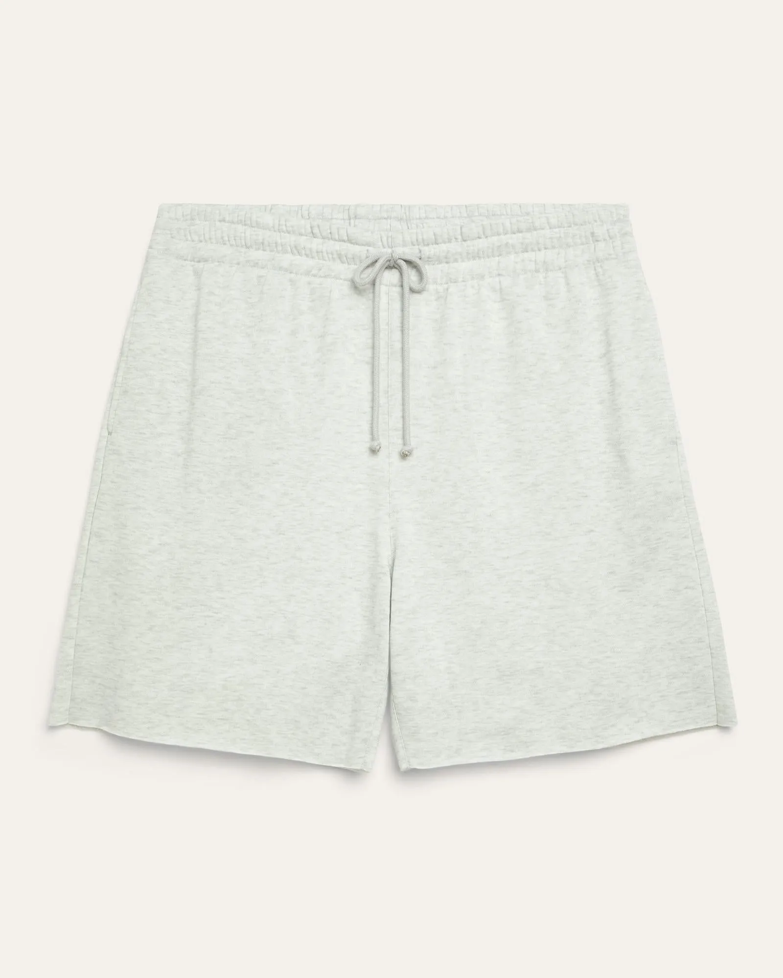 Holly Fleece 80's Bermuda Short | Light Grey