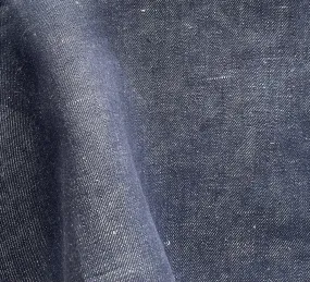 Loro Piana 12 Oz Indigo Cotton Denim Twill (Made in Italy)