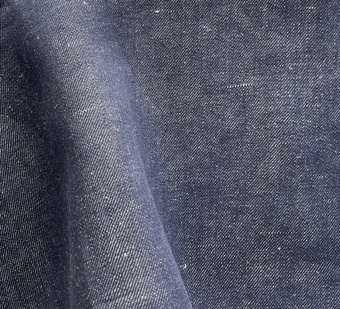 Loro Piana 12 Oz Indigo Cotton Denim Twill (Made in Italy)