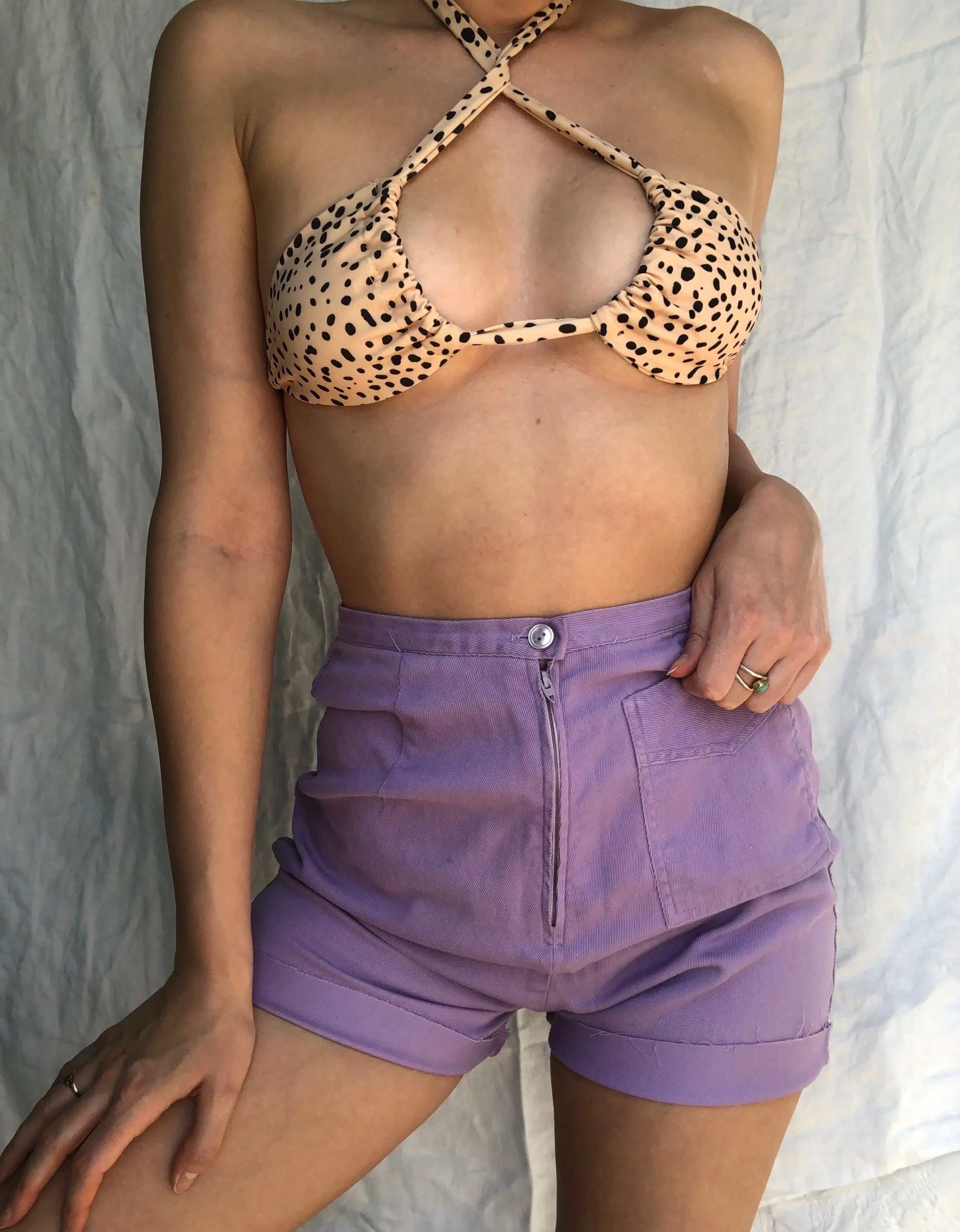 Lusting for Lavender Shorts