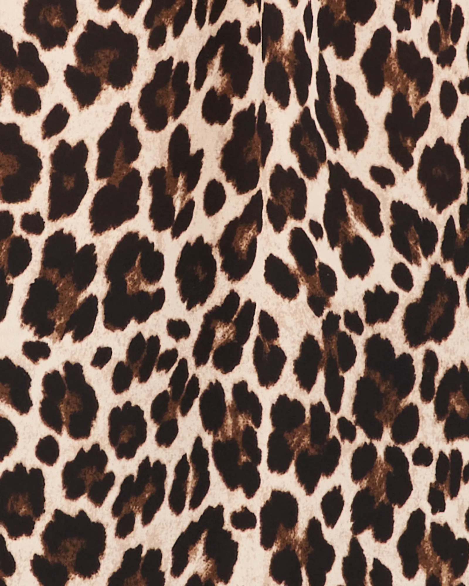 Mara Leopard Blouse | RICH BLACK