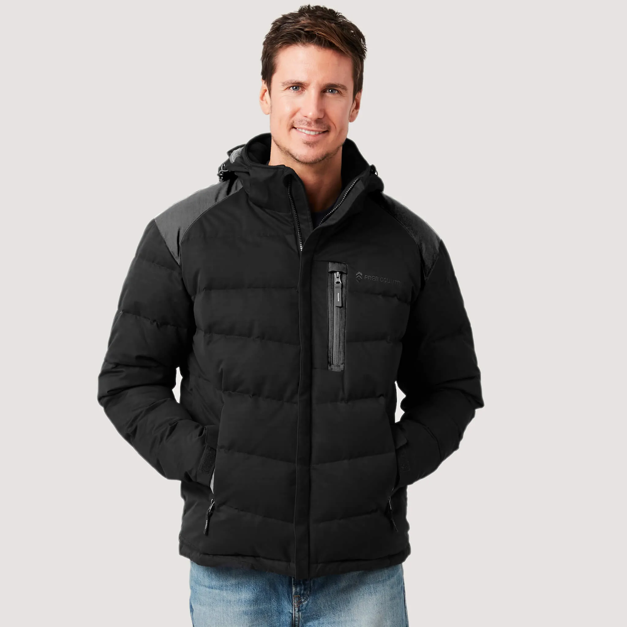 Men's Ottoman Mid Weight Parka Jacket