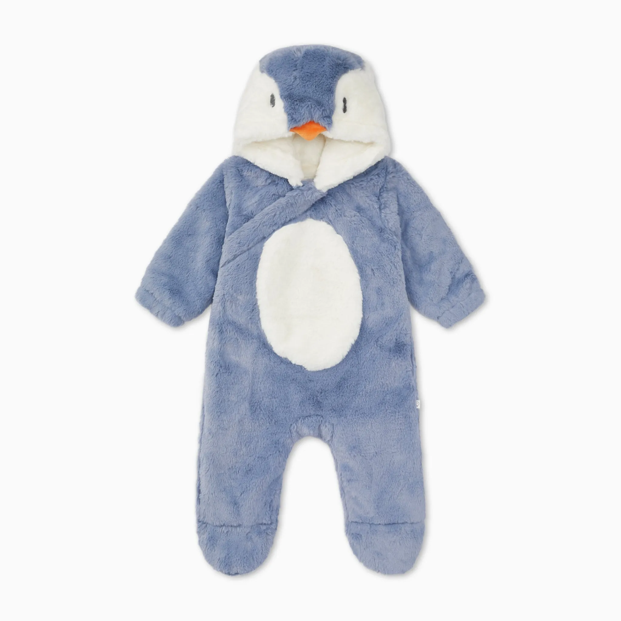 Penguin Faux Fur Pramsuit