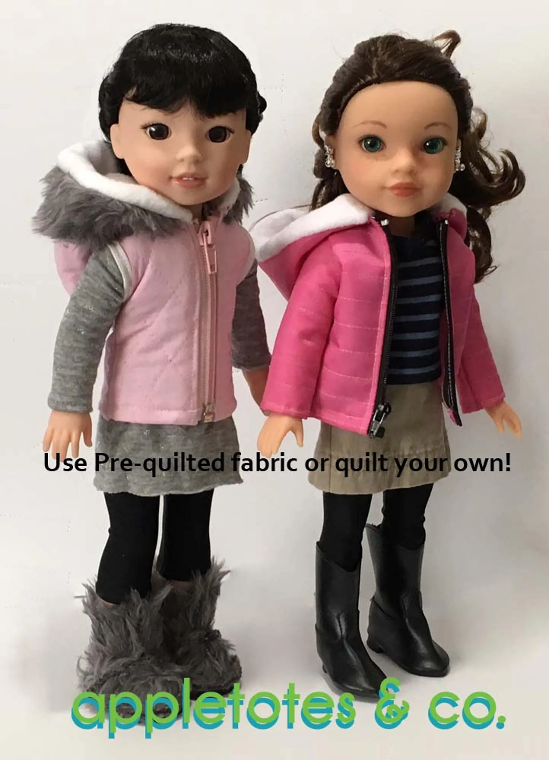 Quilted Parka Bundle Sewing Pattern for 14.5 Inch Dolls