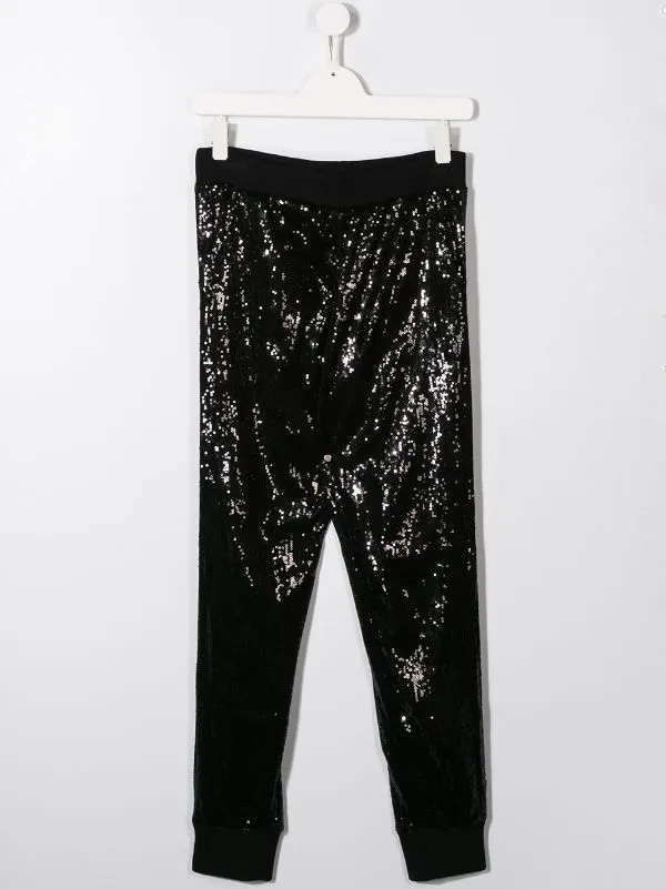 Sequin Embellished Leggings