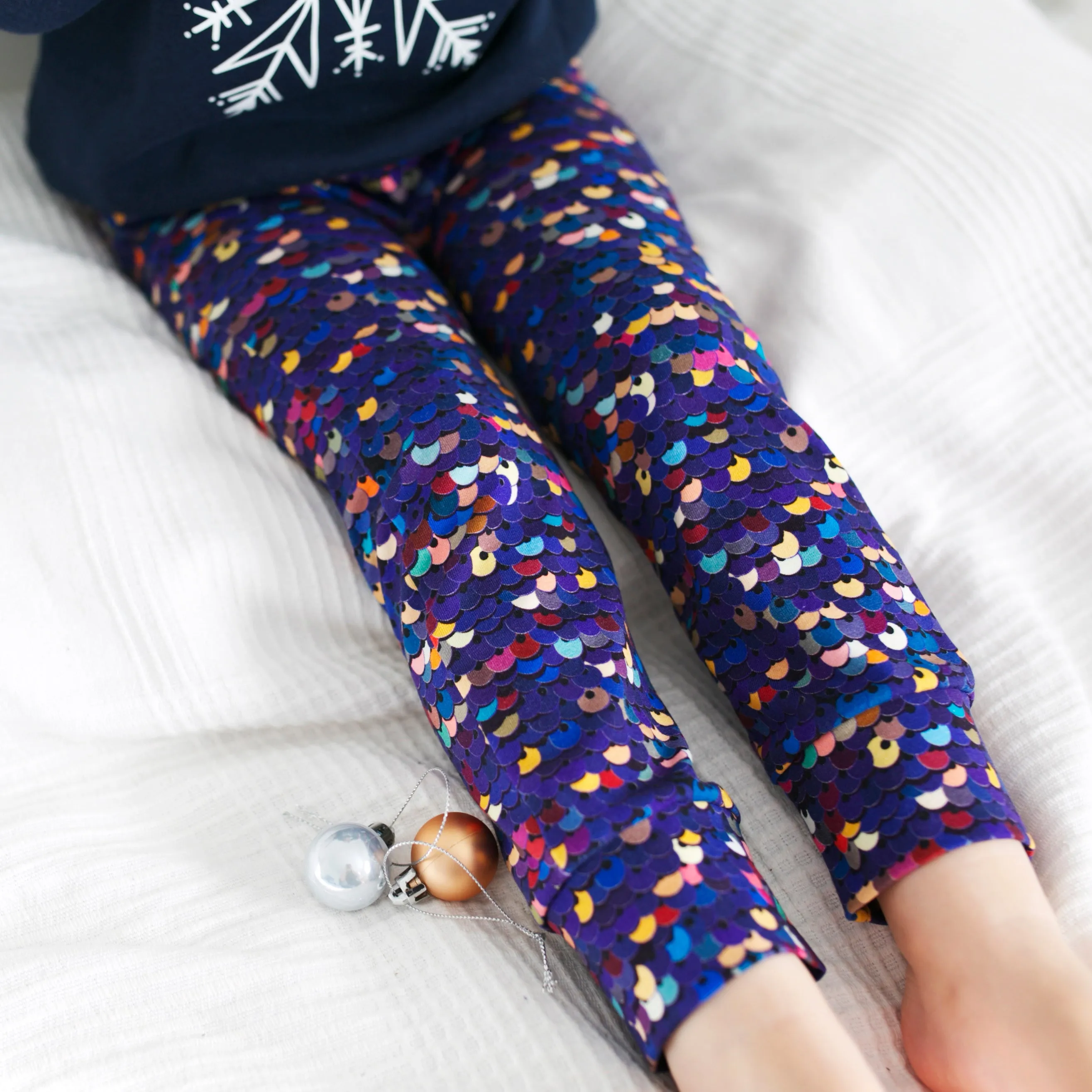 Sequin print Leggings