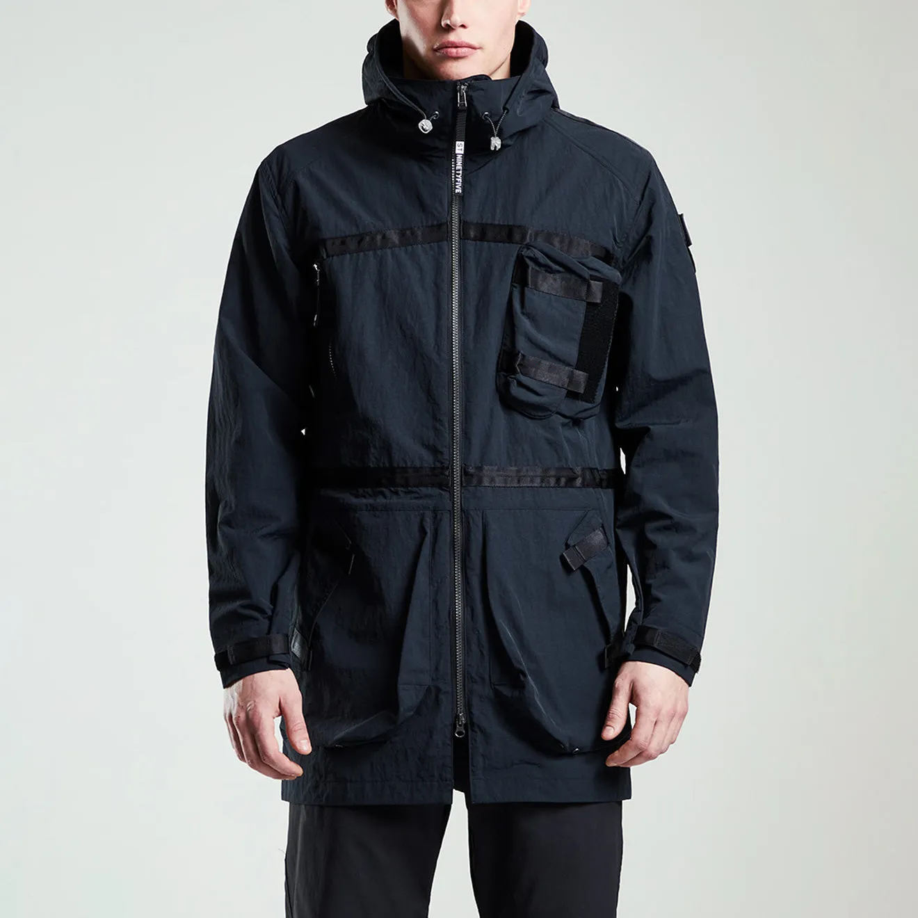 ST95 Geo Parka Black