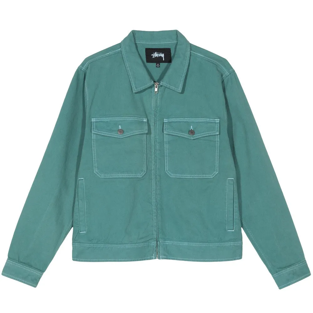 STÜSSY OVERDYED GARAGE JACKET // MINT