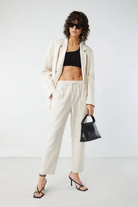 TAPERED PANT WITH DRAWSTRING WAIST