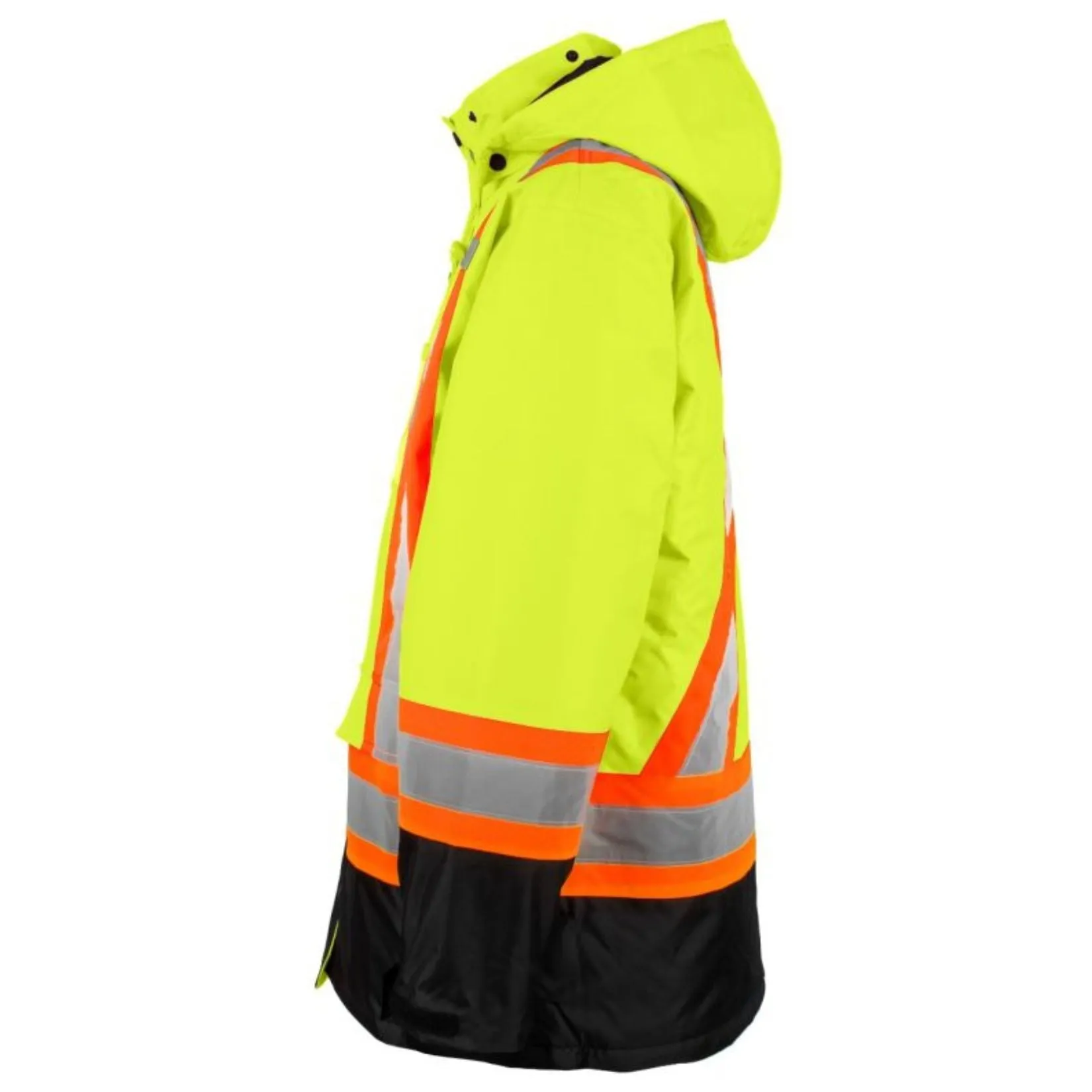 Terra Hi-VIS Lined Safety Winter Parka 116504 - Yellow