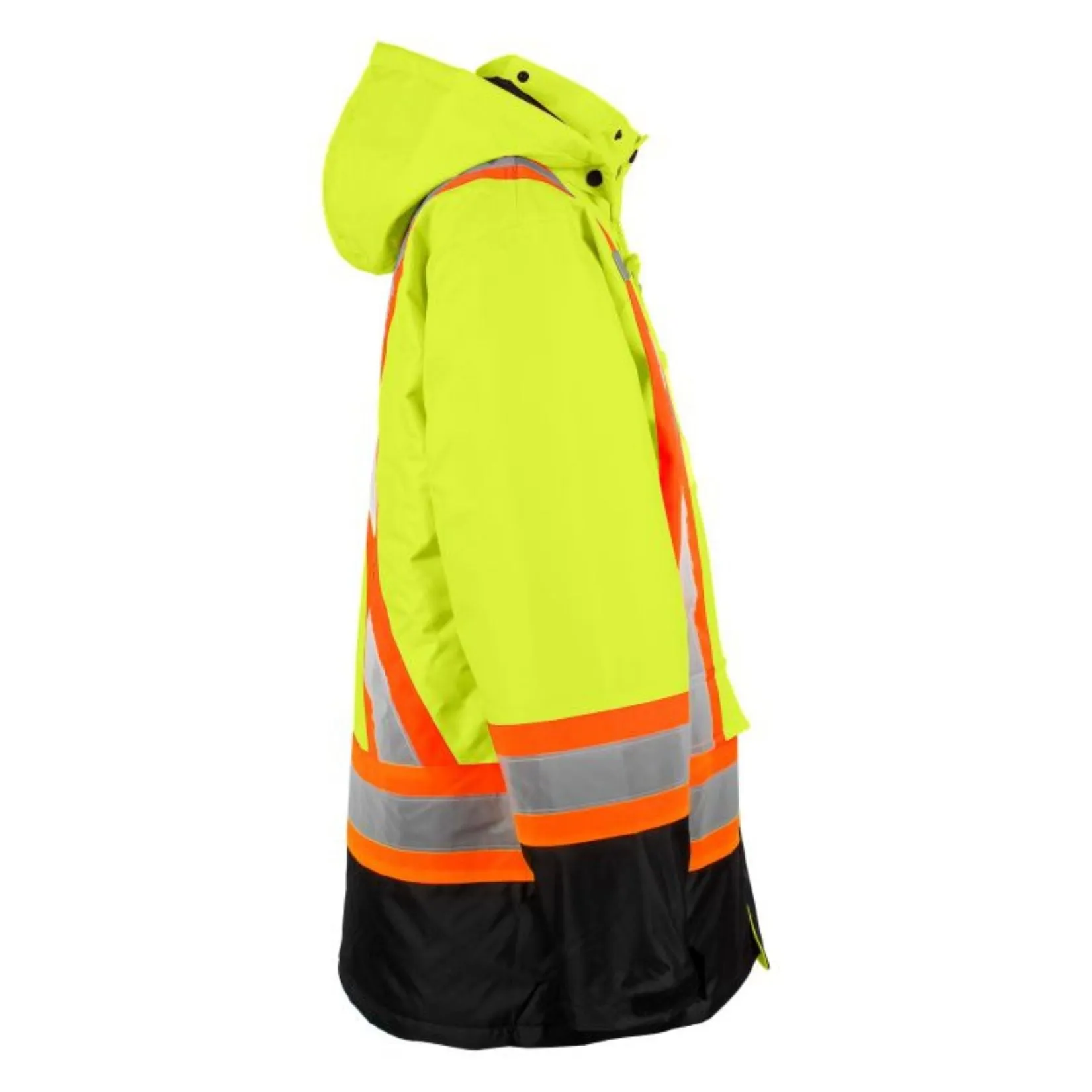 Terra Hi-VIS Lined Safety Winter Parka 116504 - Yellow