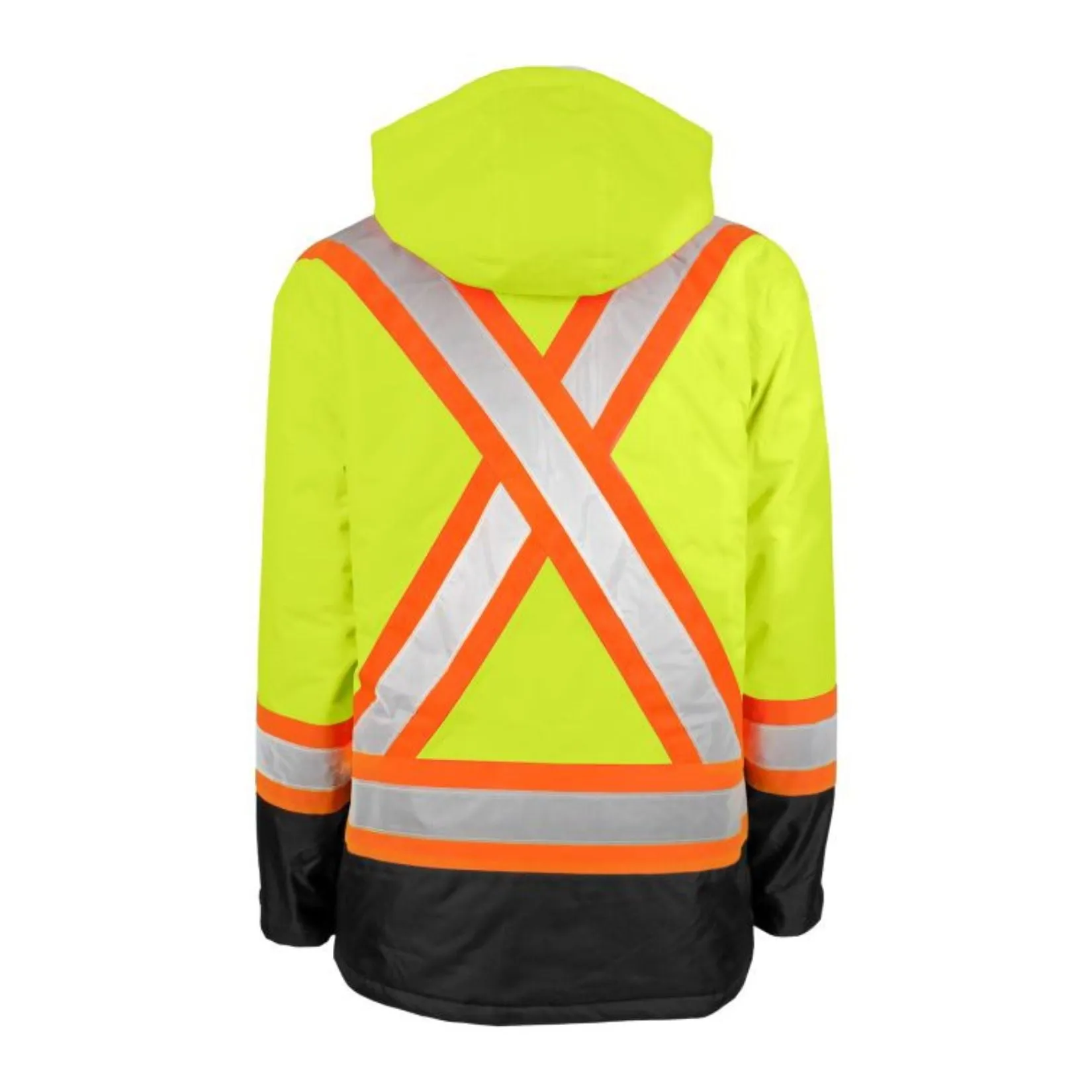 Terra Hi-VIS Lined Safety Winter Parka 116504 - Yellow