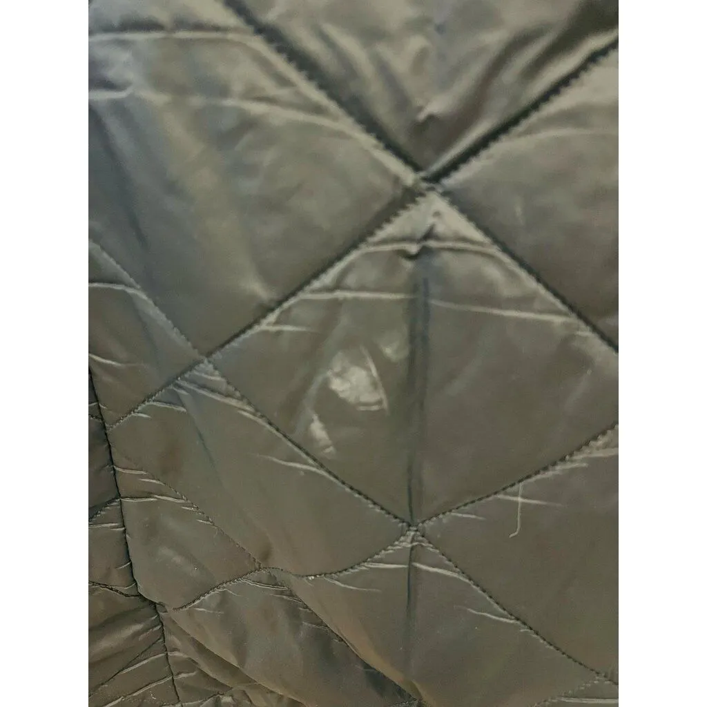 The North Face Liana Quilted Black Parka Jacket - Size Medium