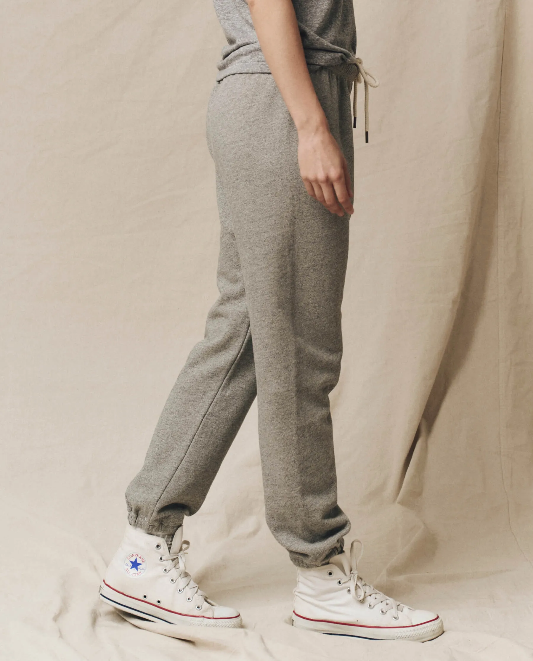 The Stadium Sweatpant. Solid -- Varsity Grey