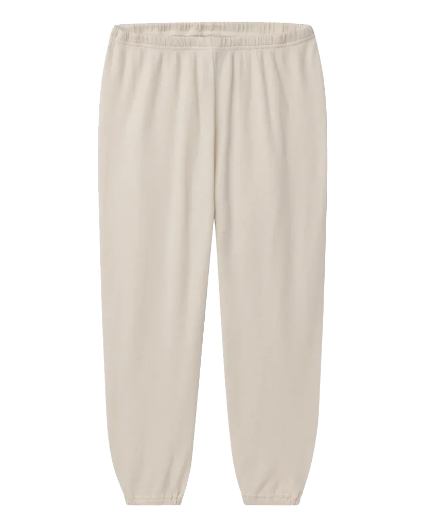 The Stadium Sweatpant. Solid -- Washed White