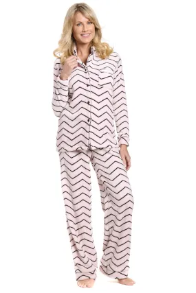 Womens Lush Butterfleece Pajama Set