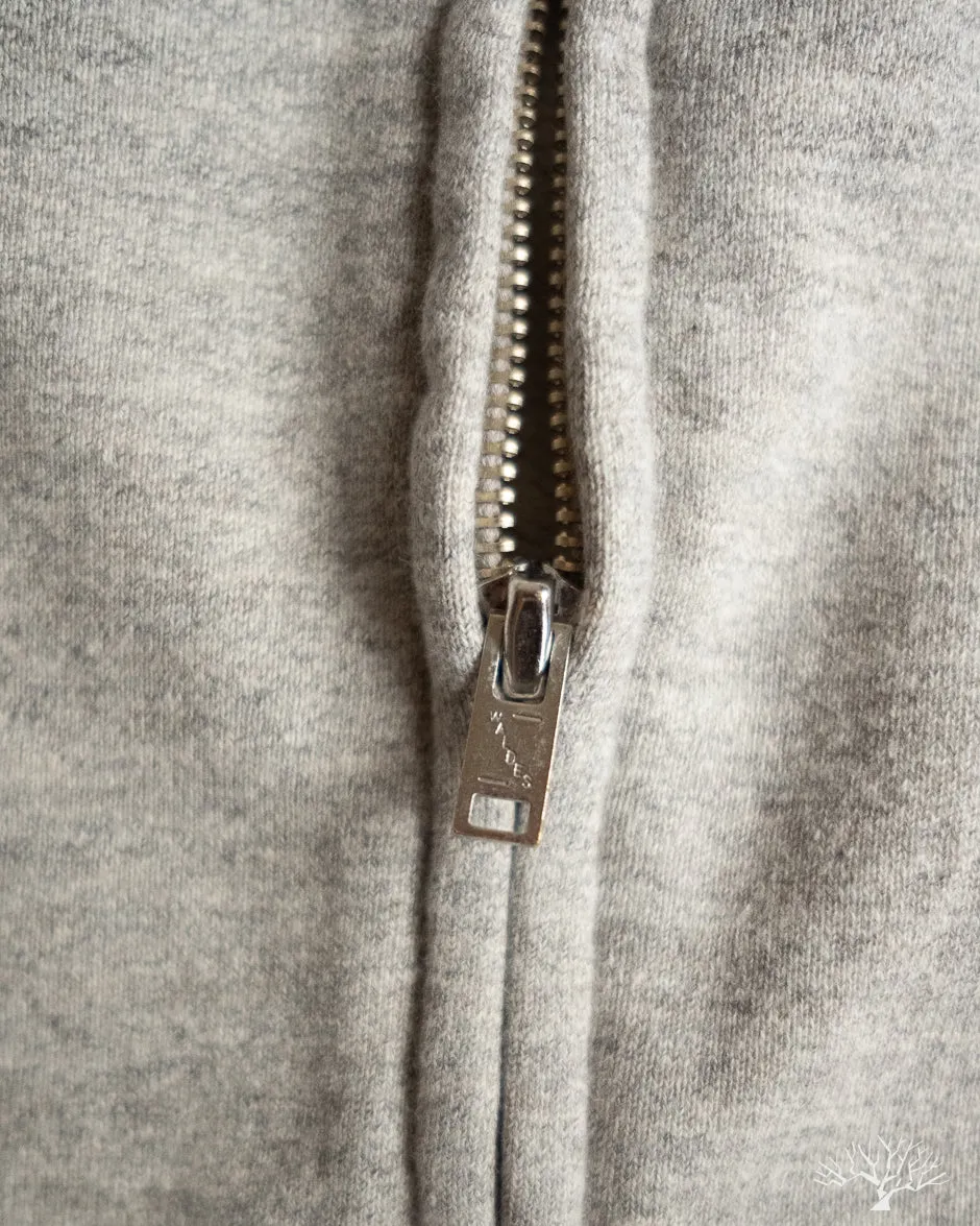 Zip Hoodie Sweatshirt - Grey