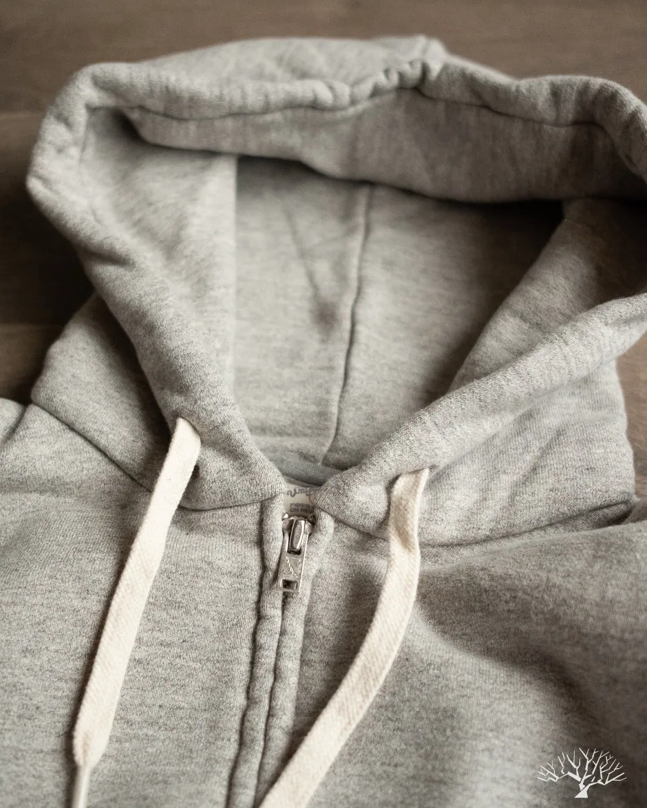 Zip Hoodie Sweatshirt - Grey