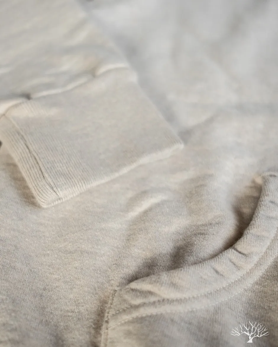 Zip Hoodie Sweatshirt - Oatmeal